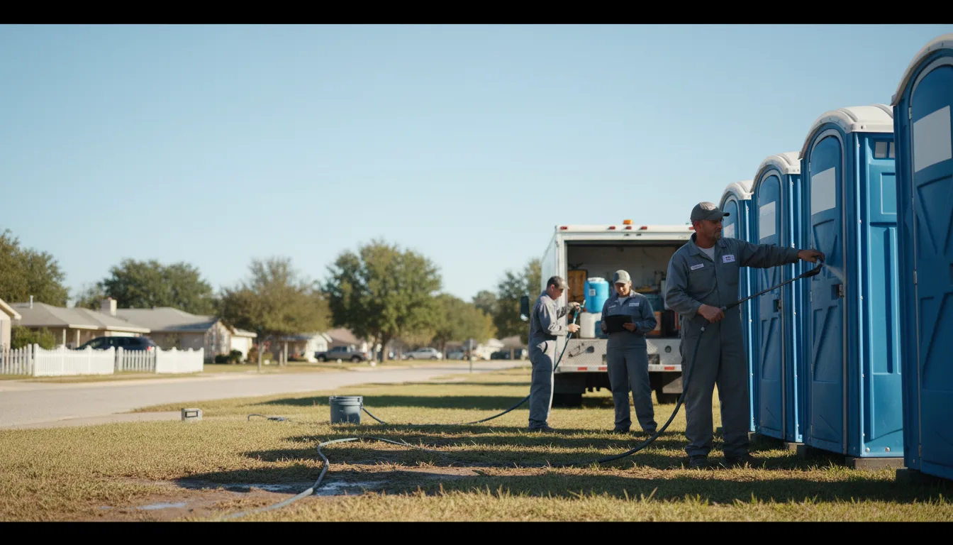 Long-Term Portable Toilet Rental in Harrisonville, PA near me